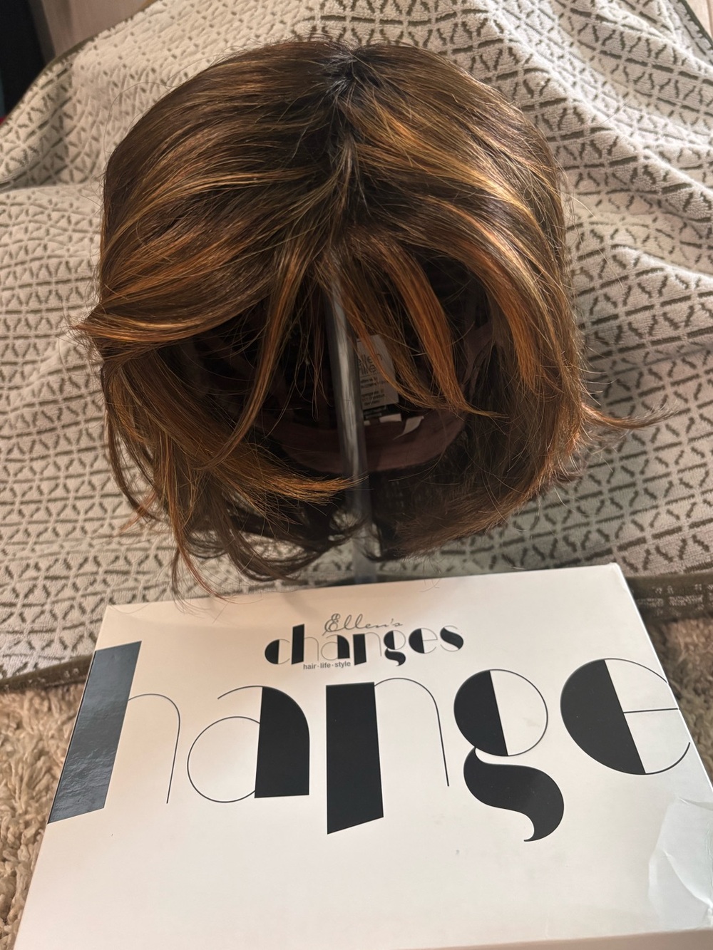 Ellen Wille Changes Collection Night Synthetic Lace Front Wig in Hazelnut-Rooted